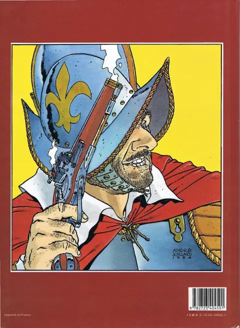 Verso de l'album Masquerouge - Épisode 1 - Juillard Tome 2 Le charnier des innocents