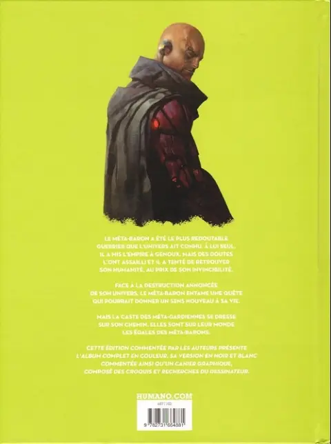 Verso de l'album Méta-Baron Tome 5 Rina la Méta-Gardienne