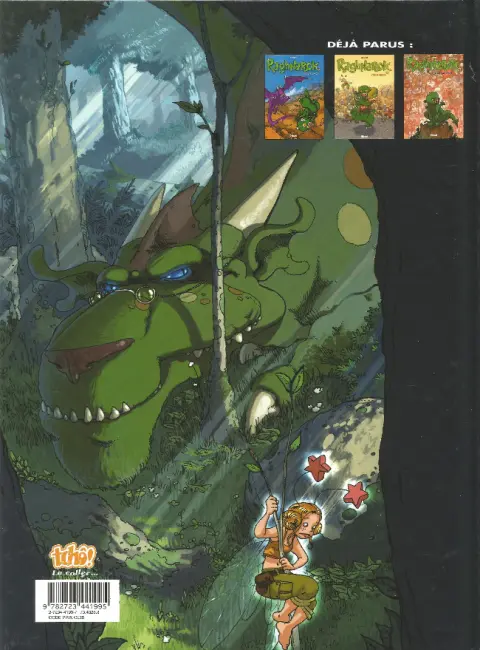 Verso de l'album Raghnarok Tome 3 Terreurs de la nature