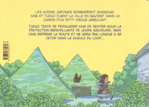 Verso de l'album La balade de Yaya Tome 3 Le cirque