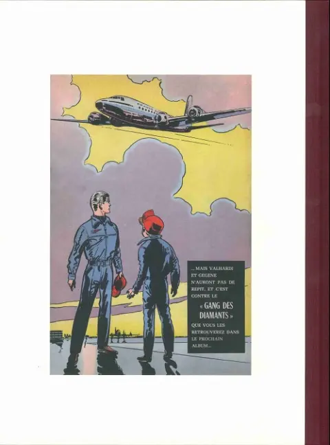 Verso de l'album Valhardi Tome 1 Soleil Noir