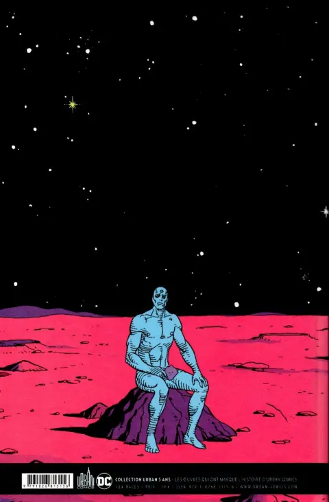 Verso de l'album Watchmen (Les Gardiens)