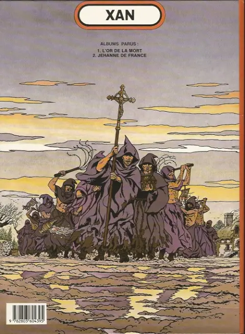 Verso de l'album Xan Tome 1 L'or de la mort