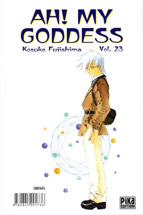 Verso de l'album Ah ! My Goddess Vol. 23