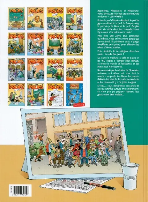 Verso de l'album Les Profs Tome 15 Bulletin météo