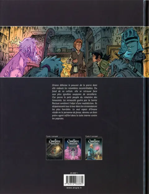 Verso de l'album Le Cimetière des Innocents Tome 3 Le grand mystère de l'au-delà