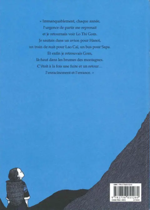 Verso de l'album Les Brumes de Sapa