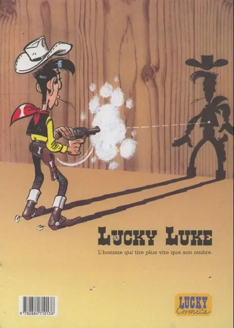 Verso de l'album Lucky Luke Tome 32 La diligence