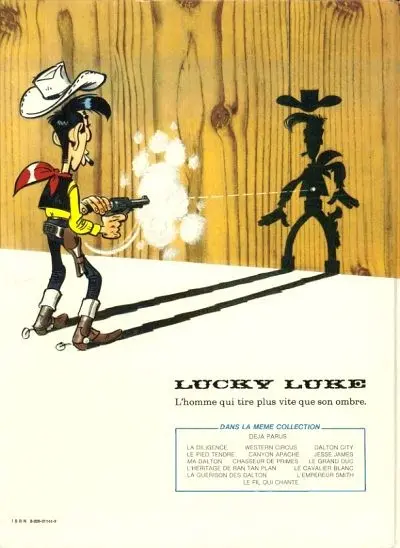 Verso de l'album Lucky Luke Tome 46 Le fil qui chante