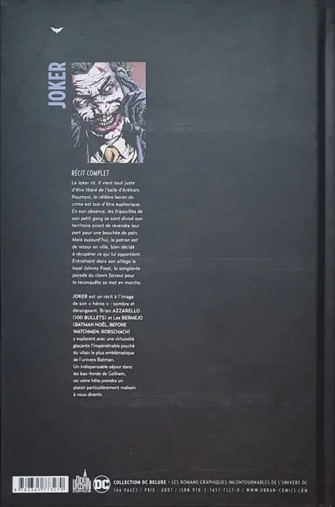 Verso de l'album Joker