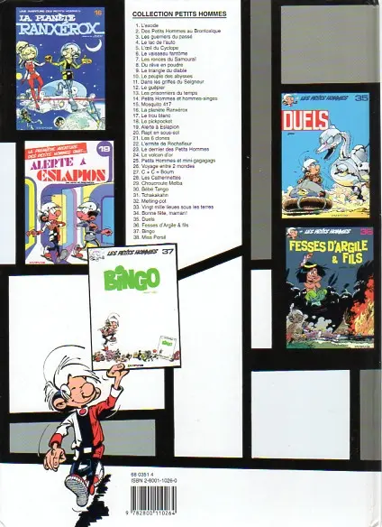 Verso de l'album Les Petits hommes Tome 15 Mosquito 417