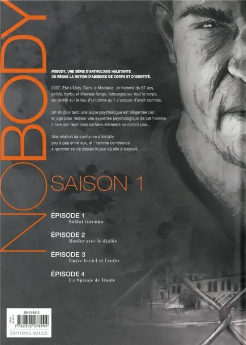 Verso de l'album No Body Épisodes 1/2/3/4