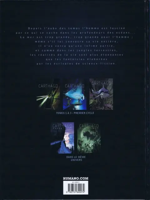 Verso de l'album Carthago Tome 4 Les monolithes de Koubé