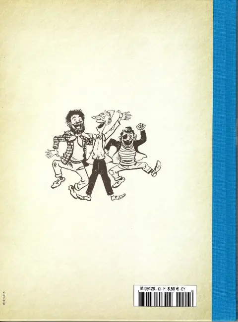 Verso de l'album Les Pieds Nickelés - La collection Tome 13 Les Pieds Nickelés dans les Corbières