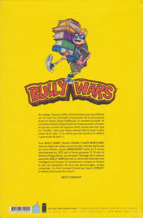Verso de l'album Bully Wars