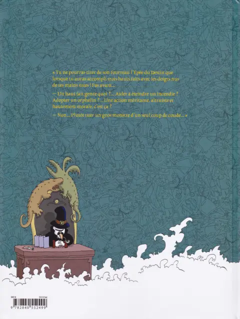 Verso de l'album Donjon Zénith Tome 2 Le Roi de la bagarre
