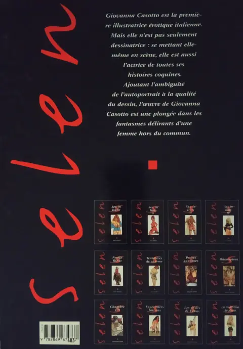 Verso de l'album Selen présente... Tome 2 Chambre 179