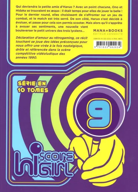 Verso de l'album Hi Score Girl 9