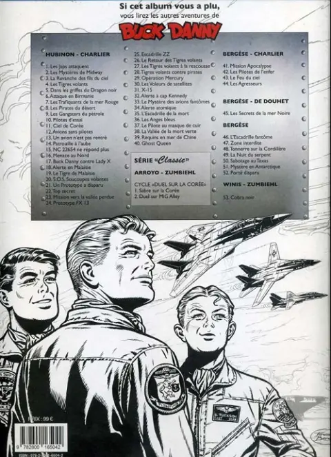 Verso de l'album Tout Buck Danny Tome 13 Alerte nucléaire