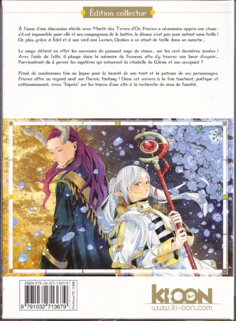 Verso de l'album Frieren 10