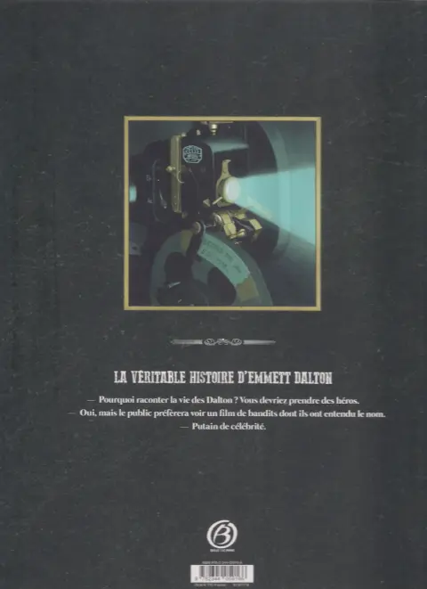 Verso de l'album Mauvaise réputation 2/2 La véritable histoire d'Emmett Dalton
