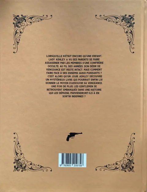 Verso de l'album Les gentlemen 2 La vengeance de Lady Ashley