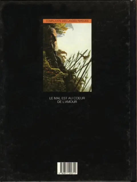 Verso de l'album Complainte des Landes perdues Sioban Tome 1 Sioban