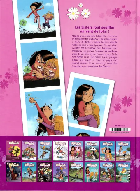 Verso de l'album Les Sisters Tome 13 Kro d'la chance !