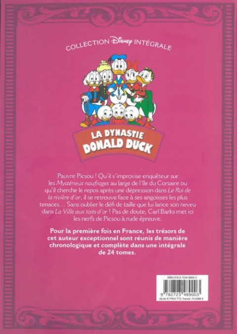 Verso de l'album La Dynastie Donald Duck Tome 8 La Ville aux Toits d'or et autres histoires (1957 - 1958)