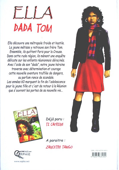 Verso de l'album Ella Tome 2 Dada Tom