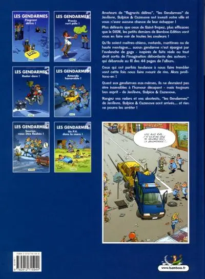 Verso de l'album Les Gendarmes Tome 6 Un P.V. dans la mare !