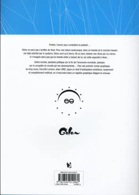 Verso de l'album Golem
