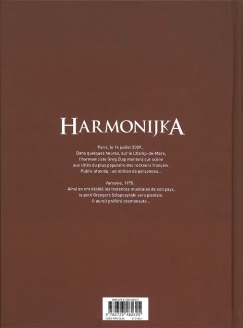 Verso de l'album Harmonijka