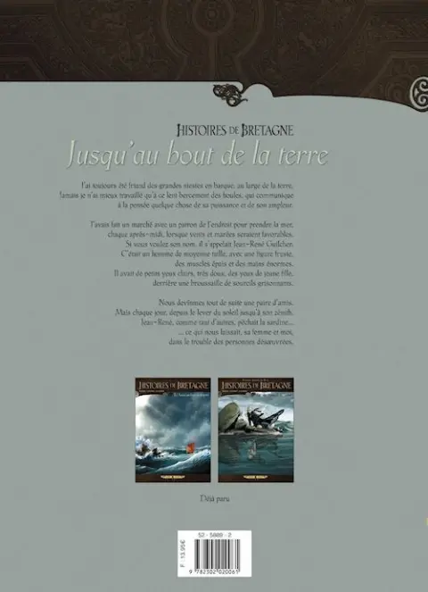 Verso de l'album Histoires de Bretagne Tome 1 Jusqu'au bout de la terre
