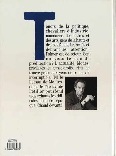 Verso de l'album Jack Palmer Tome 8 Un détective dans le Yucca