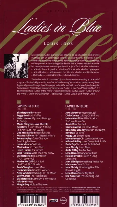 Verso de l'album Ladies Tome 2 Ladies in Blue