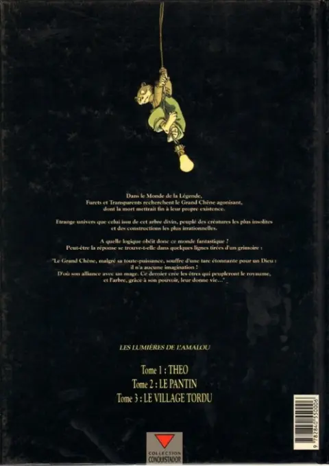 Verso de l'album Les Lumières de l'Amalou Tome 3 Le village tordu