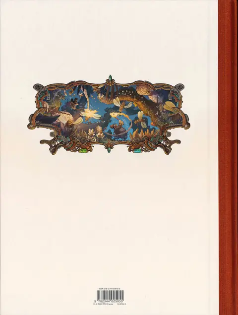 Verso de l'album Mickey et l'océan perdu