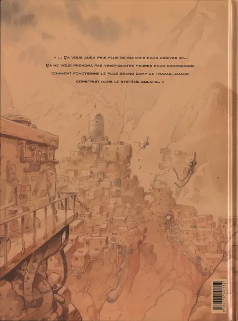 Verso de l'album On Mars_ 01 Un monde nouveau