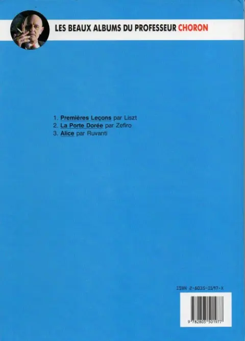 Verso de l'album La Porte dorée