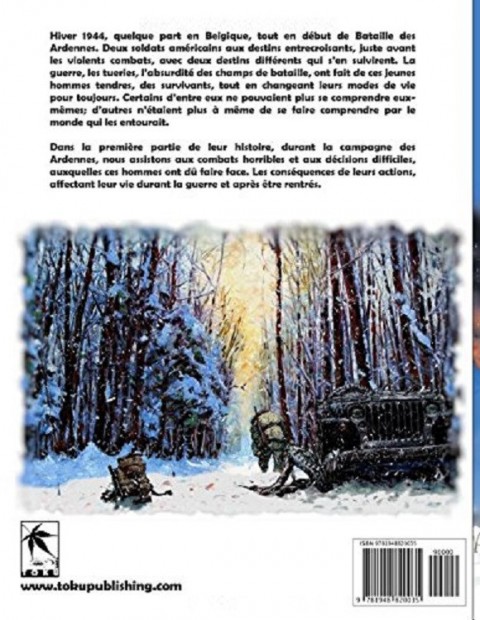 Verso de l'album Première neige Tome 1