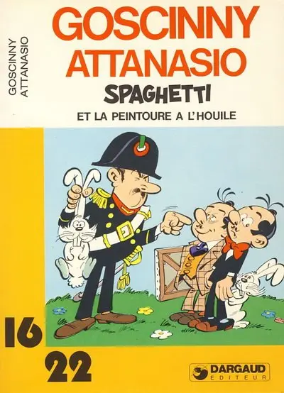Spaghetti 16/22 Tome 1 Spaghetti et la peintoure à l'houile