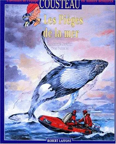 Couverture de l'album L'Aventure de l'équipe Cousteau en bandes dessinées Tome 4 Les pièges de la mer