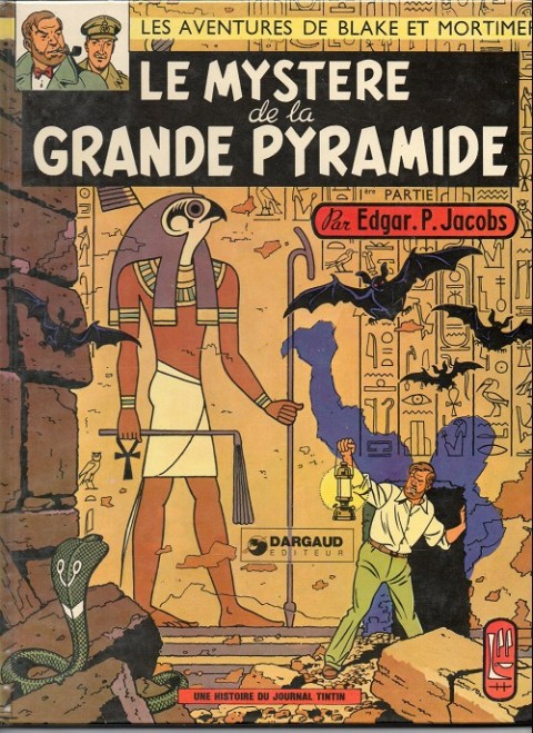 Couverture de l'album Blake et Mortimer Tome 3 Le Mystère de la Grande Pyramide - 1re partie