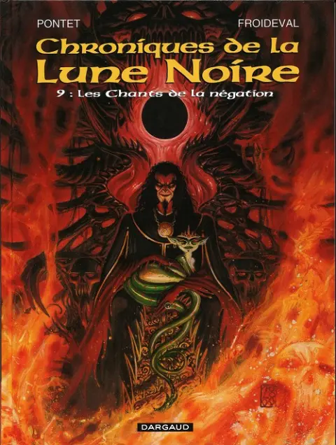 Couverture de l'album Chroniques de la Lune Noire Tome 9 Les Chants de la négation