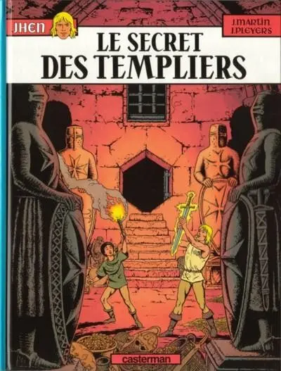 Couverture de l'album Jhen Tome 8 Le secret des templiers