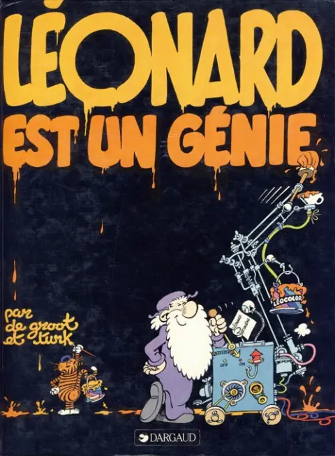 Couverture de l'album Léonard Tome 1 Léonard est un génie