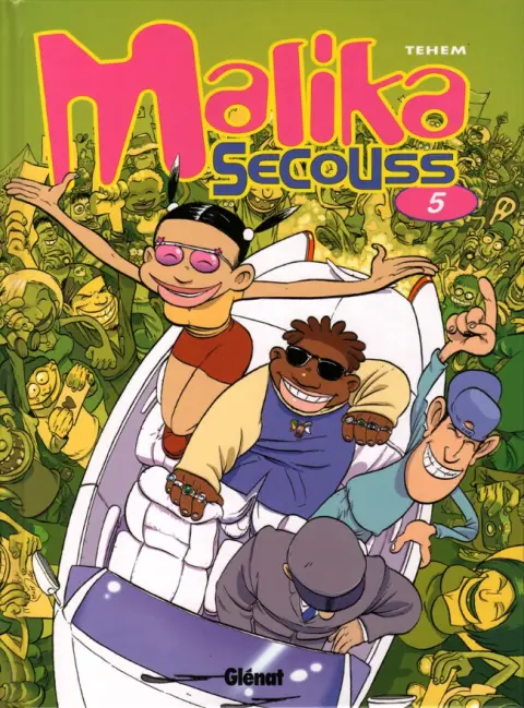 Couverture de l'album Malika Secouss Tome 5 Fais pas ta star