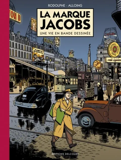 Couverture de l'album La Marque Jacobs une vie en bande dessinée