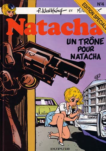 Couverture de l'album Natacha Tome 4 Un trône pour Natacha